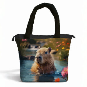 Puffy Bag Chigüiro en el Agua