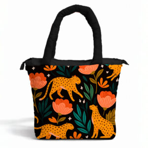 Puffy Bag Jaguar Floral