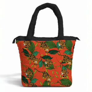 Puffy Bag Selva Carmesí