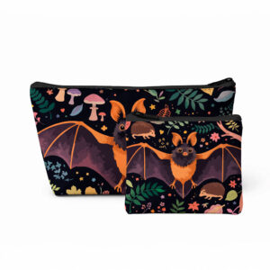 Cosmetiquera | Monedero - Murciélagos del Bosque Nocturno