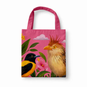 Totebag Rosa de Pajaritos | bolso